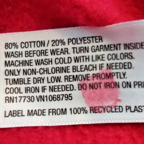 Circo unisex santa sweatshirt size 18 months red - Picture 7 of 8